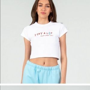 I cry a lot tee